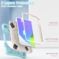 Shockproof Pancerne Etui Obudowa z Paskiem do iPad Mini 7/6 niebieskie