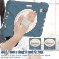 Shockproof Pancerne Etui Obudowa z Paskiem do iPad Mini 7/6 niebieskie