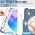 Shockproof Pancerne Etui Obudowa z Paskiem do iPad Mini 7/6 niebieskie