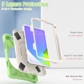 Shockproof Pancerne Etui Obudowa z Paskiem do iPad Mini 7/6 zielone