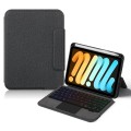 Czarne Etui podświetlana Klawiatura z Gładzikiem do Apple iPad Mini 6/7