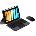 Czarne Etui podświetlana Klawiatura z Gładzikiem do Apple iPad Mini 6/7