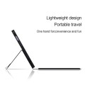 Czarne Etui podświetlana Klawiatura z Gładzikiem do Apple iPad Mini 6/7