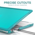 Pancerne Etui Obudowa Case do Apple MacBook Pro 14 M1 M2 M3 zielone