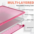 Pancerne Etui Obudowa Case do Apple MacBook Pro 14 M1 M2 M3 M4 różowe