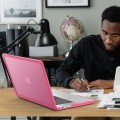 Pancerne Etui Obudowa Case do Apple MacBook Pro 14 M1 M2 M3 M4 różowe