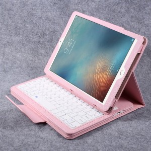 ETUI KLAWIATURA BEZPRZEWODOWA iPad 9.7 2017 różowa