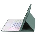 Zielone Etui Podświetlana Klawiatura Gładzik do iPad Pro 11 2024
