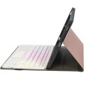 Różowe Etui Podświetlana Klawiatura Gładzik do iPad Pro 11 2024