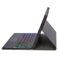 Czarne Etui Podświetlana Klawiatura Gładzik do iPad Pro 11 2024