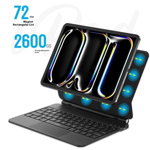 WIWU Czarna Klawiatura Smart Keyboard do iPad Pro 11 2024