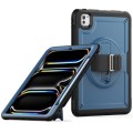 Niebieskie Pancerne Etui z Obrotowym Uchwytem do iPad Pro 11 2024