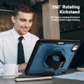 Niebieskie Pancerne Etui z Obrotowym Uchwytem do iPad Pro 11 2024