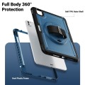 Niebieskie Pancerne Etui z Obrotowym Uchwytem do iPad Pro 11 2024