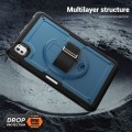 Niebieskie Pancerne Etui z Obrotowym Uchwytem do iPad Pro 11 2024