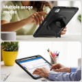 Czarne Pancerne Etui z Obrotowym Uchwytem do iPad Pro 11 2024