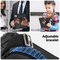 Czarne Pancerne Etui z Obrotowym Uchwytem do iPad Pro 11 2024