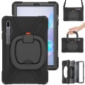 Shockproof Pancerne Etui z Paskiem do Samsung Galaxy Tab S6 czarne