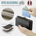 Czarne Etui Pokrowiec Portfel CASEME do iPhone SE / 8 / 7