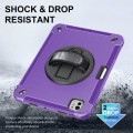 Fioletowe Pancerne Etui z Uchwytem i Paskiem do iPad Pro 11 2024