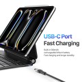 Czarna Klawiatura Dux Ducis Smart Keyboard do iPad Air 4 2020 / iPad Air 5 2022