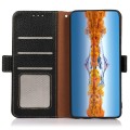 KHAZNEH Skórzane Etui Pokrowiec FRID do Samsung Galaxy S25 Ultra czarne