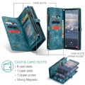 CASEME Etui Portfel do Samsung Galaxy S25 Ultra niebieski