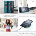 CASEME Etui Portfel do Samsung Galaxy S25 Ultra niebieski