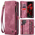 CASEME Etui Portfel do Samsung Galaxy S25 Ultra czerwony