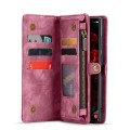 CASEME Etui Portfel do Samsung Galaxy S25 Ultra czerwony