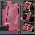CASEME Etui Portfel do Samsung Galaxy S25 Ultra czerwony