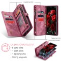 CASEME Etui Portfel do Samsung Galaxy S25 Ultra czerwony