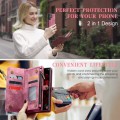 CASEME Etui Portfel do Samsung Galaxy S25 Ultra czerwony