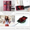 CASEME Etui Portfel do Samsung Galaxy S25 Ultra czerwony
