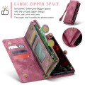 CASEME Etui Portfel do Samsung Galaxy S25 Ultra czerwony