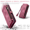 CASEME Etui Portfel do Samsung Galaxy S25 Ultra czerwony
