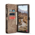 CASEME Etui Portfel do Samsung Galaxy S25 Ultra brązowy