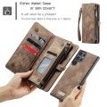 CASEME Etui Portfel do Samsung Galaxy S25 Ultra brązowy