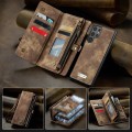 CASEME Etui Portfel do Samsung Galaxy S25 Ultra brązowy