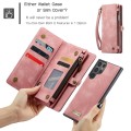 CASEME Etui Portfel do Samsung Galaxy S25 Ultra różowy