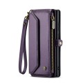 CASEME Etui Portfel do Samsung Galaxy S25 Ultra fioletowe