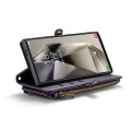 CASEME Etui Portfel do Samsung Galaxy S25 Ultra fioletowe