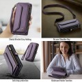 CASEME Etui Portfel do Samsung Galaxy S25 Ultra fioletowe