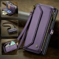 CASEME Etui Portfel do Samsung Galaxy S25 Ultra fioletowe