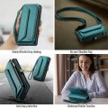 CASEME Etui Portfel do Samsung Galaxy S25 Ultra zielone