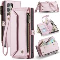 CASEME Etui Portfel do Samsung Galaxy S25 Ultra różowe