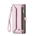 CASEME Etui Portfel do Samsung Galaxy S25 Ultra różowe