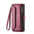 CASEME Etui Portfel do Samsung Galaxy S25 Ultra czerwone