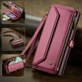 CASEME Etui Portfel do Samsung Galaxy S25 Ultra czerwone
