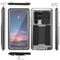 R-JUST Pancerne Etui Antywstrząsowe do Samsung Galaxy S25 Ultra srebrne